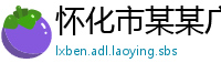 怀化市某某广告媒体制造厂